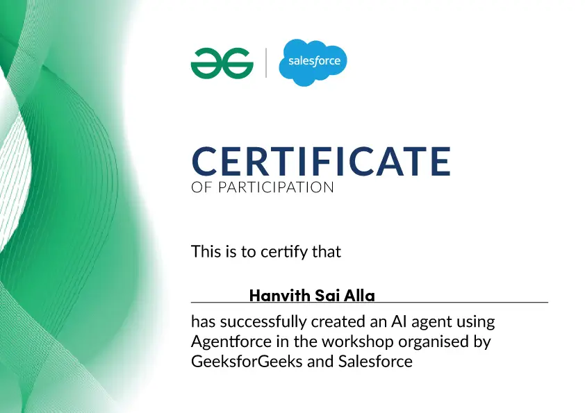 AI Agent using Agentforce