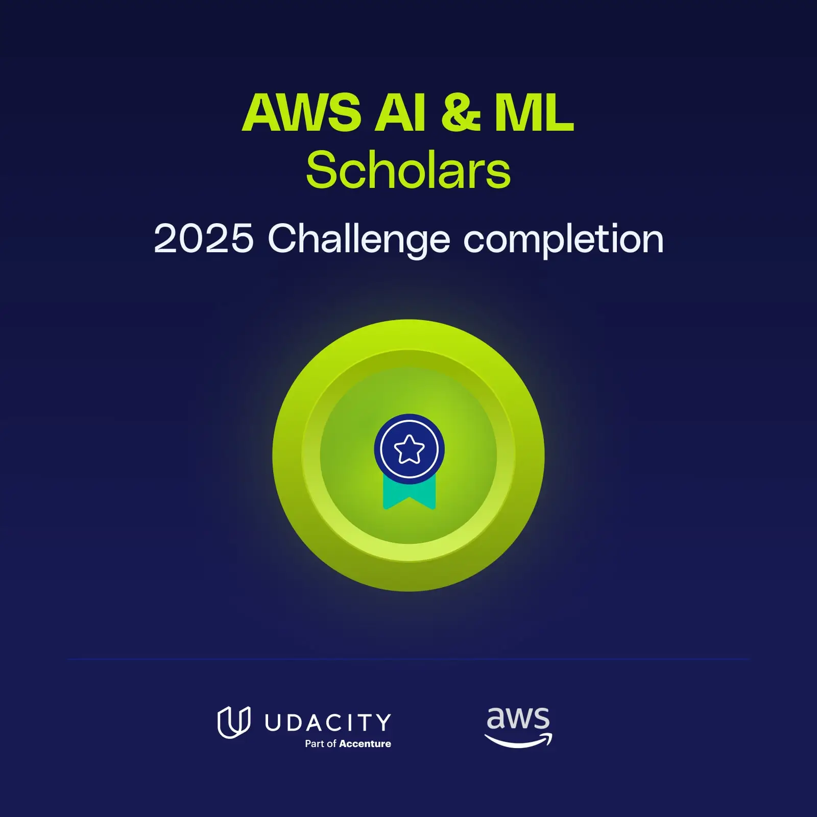 AWS AI&ML Scholars'25