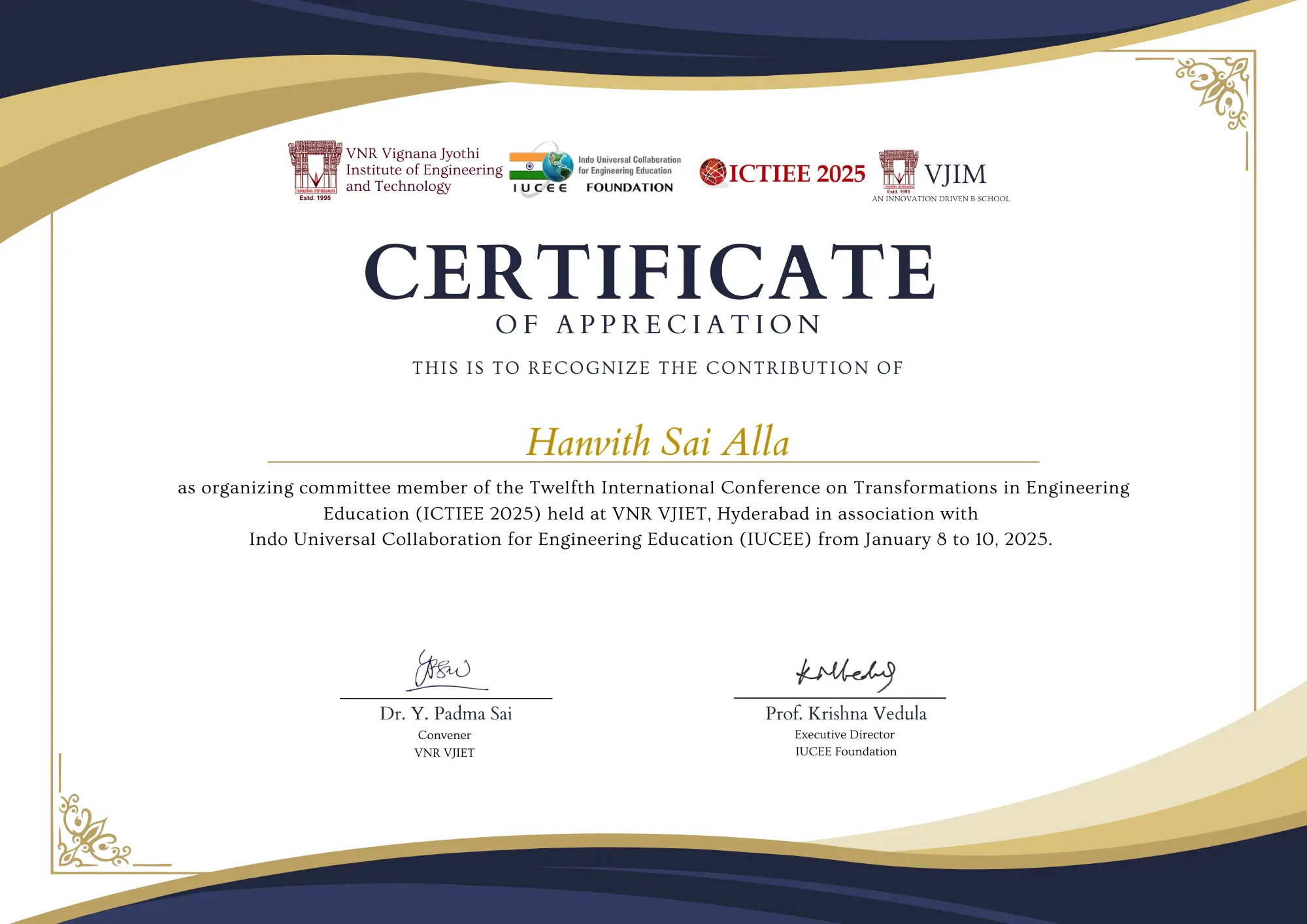 12th International Conference on Transformations in Engineering Education