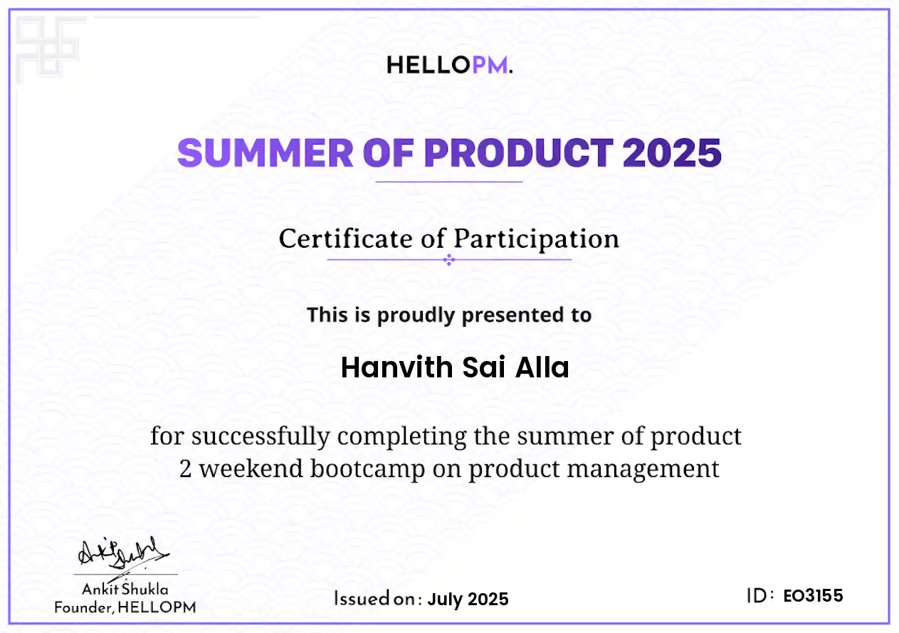 Summer Of Product 2025